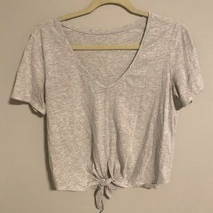 Lululemon cropped shirt